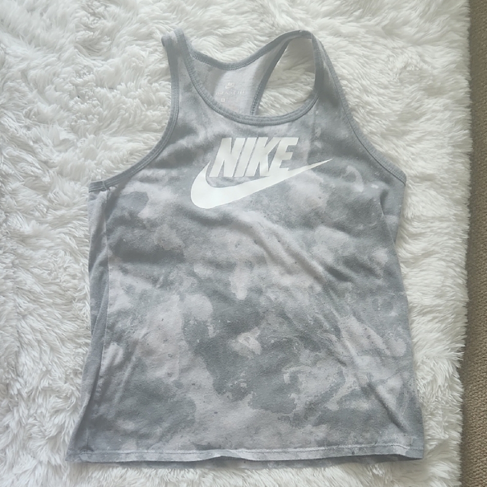 Nike Marble Gray Tank Top